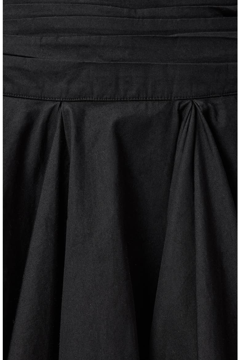 Tulip Miniskirt, Alternate, color, BLACK