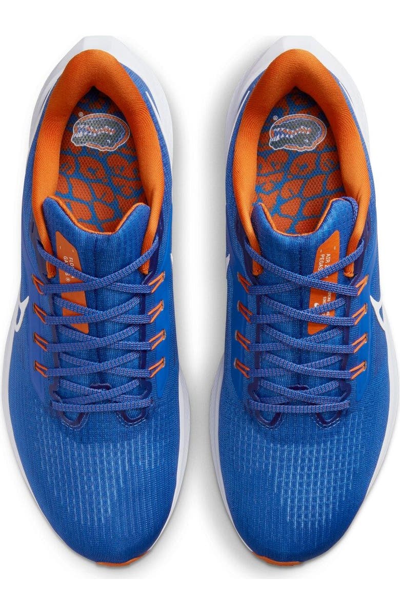 Nike Unisex Nike Royal Florida Gators Zoom Pegasus 39 Running Shoe, Alternate, color,