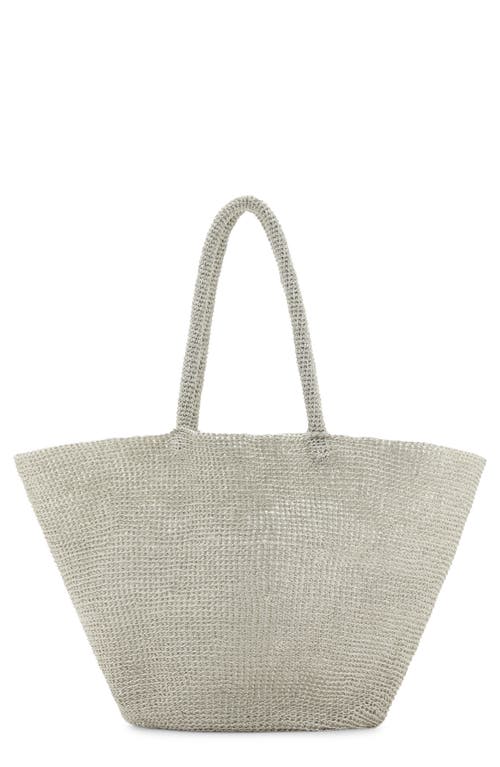 Mango Woven Shopper Bag
