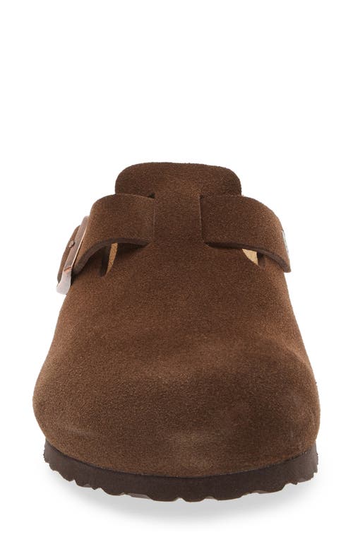 Birkenstock Boston Soft Clog In Brown