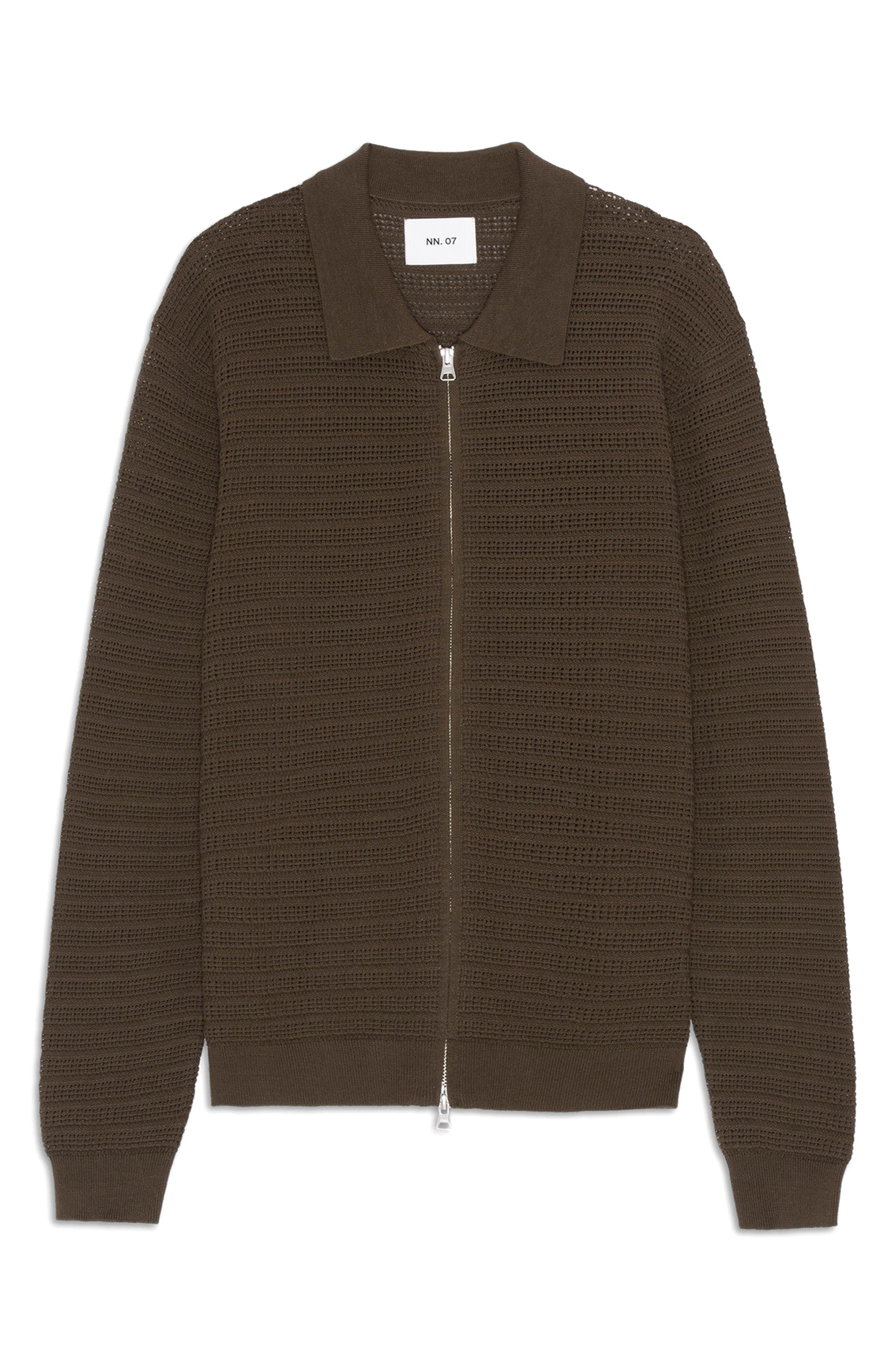 NN07 Gustav 60016 Zip Cardigan (Men) | Nordstrom