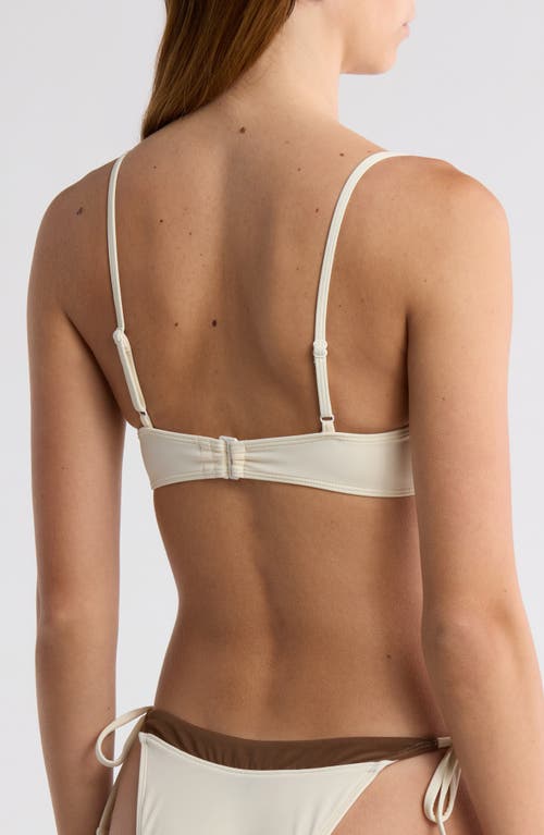 Pacsun Lace-up Underwire Bikini Top