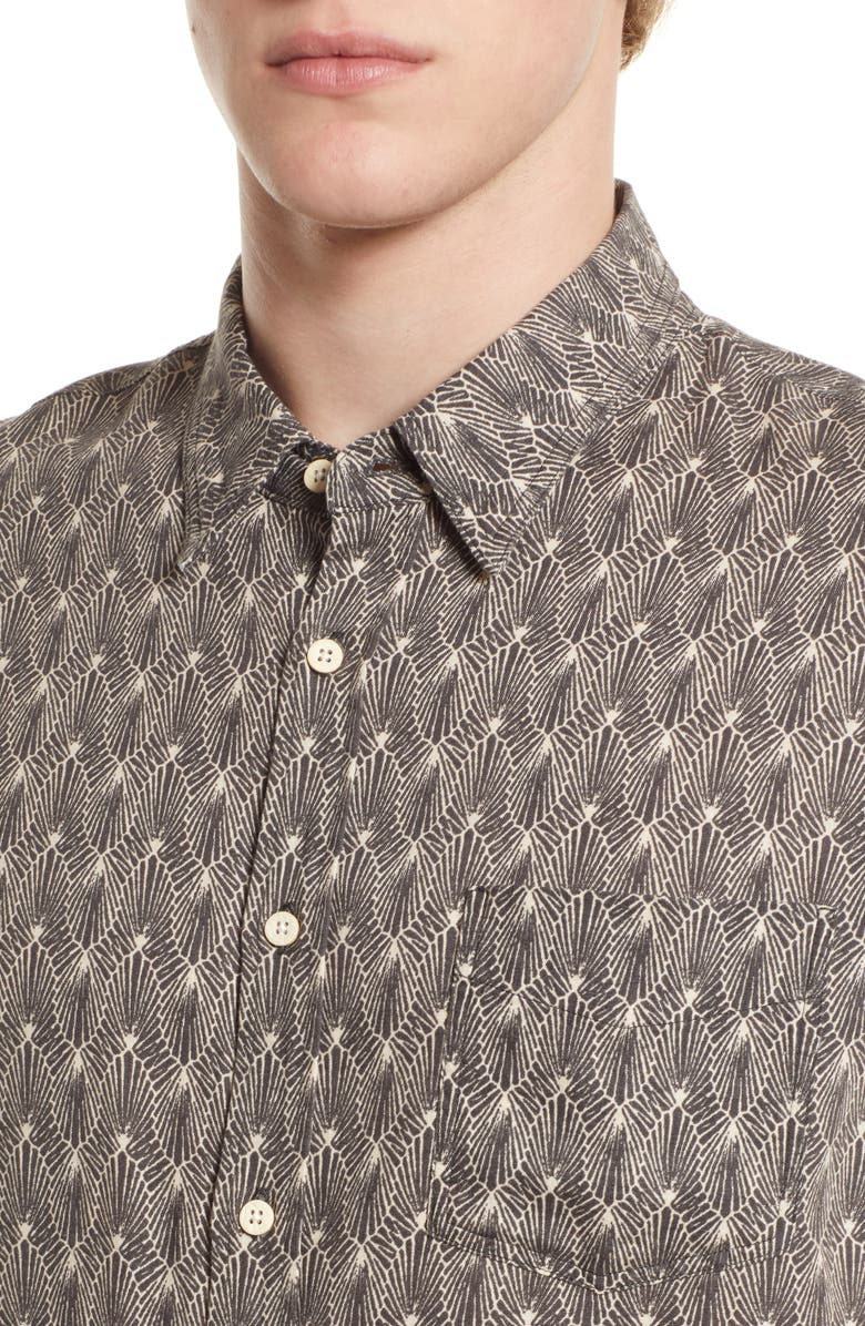 Rails Carson Short Sleeve Button-Up Shirt, Alternate, color, 