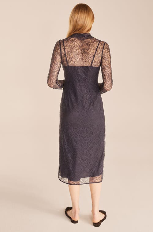 REBECCA TAYLOR REBECCA TAYLOR LACE SHIRT DRESS
