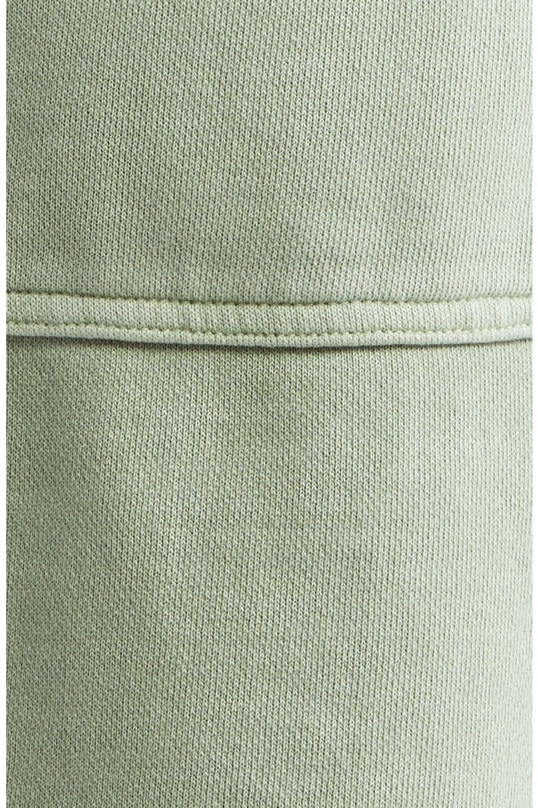 Crossover Sweat Shorts, Alternate, color, LIGHT OLIVE
