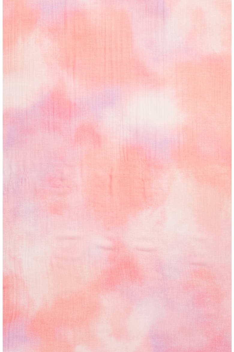 Print Modal & Silk Scarf, Alternate, color, PINK FIELDS OF COLOR