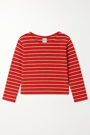 VIR VITA Camille Linen Striped Top