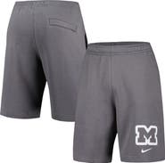 Nike Men's Nike Gray Michigan Wolverines Fleece Shorts