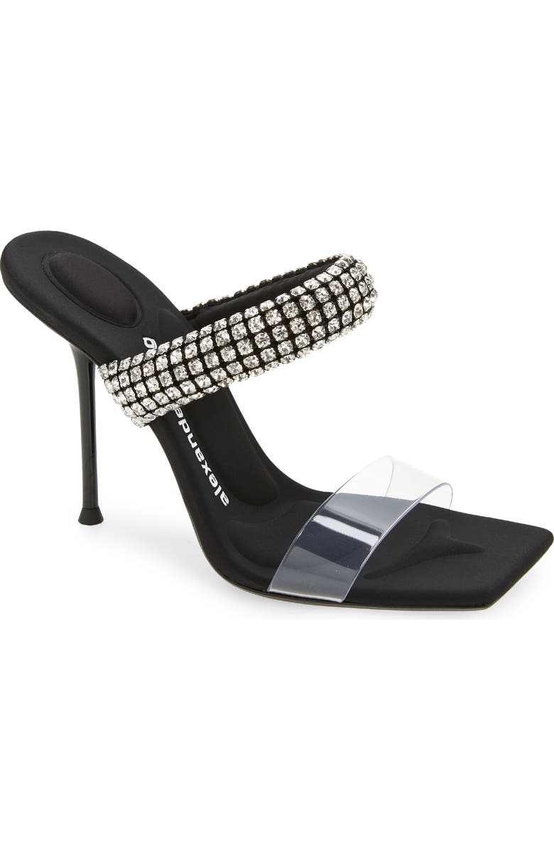 Alexander Wang Julie Padded Slide Sandal, Main, color, Black