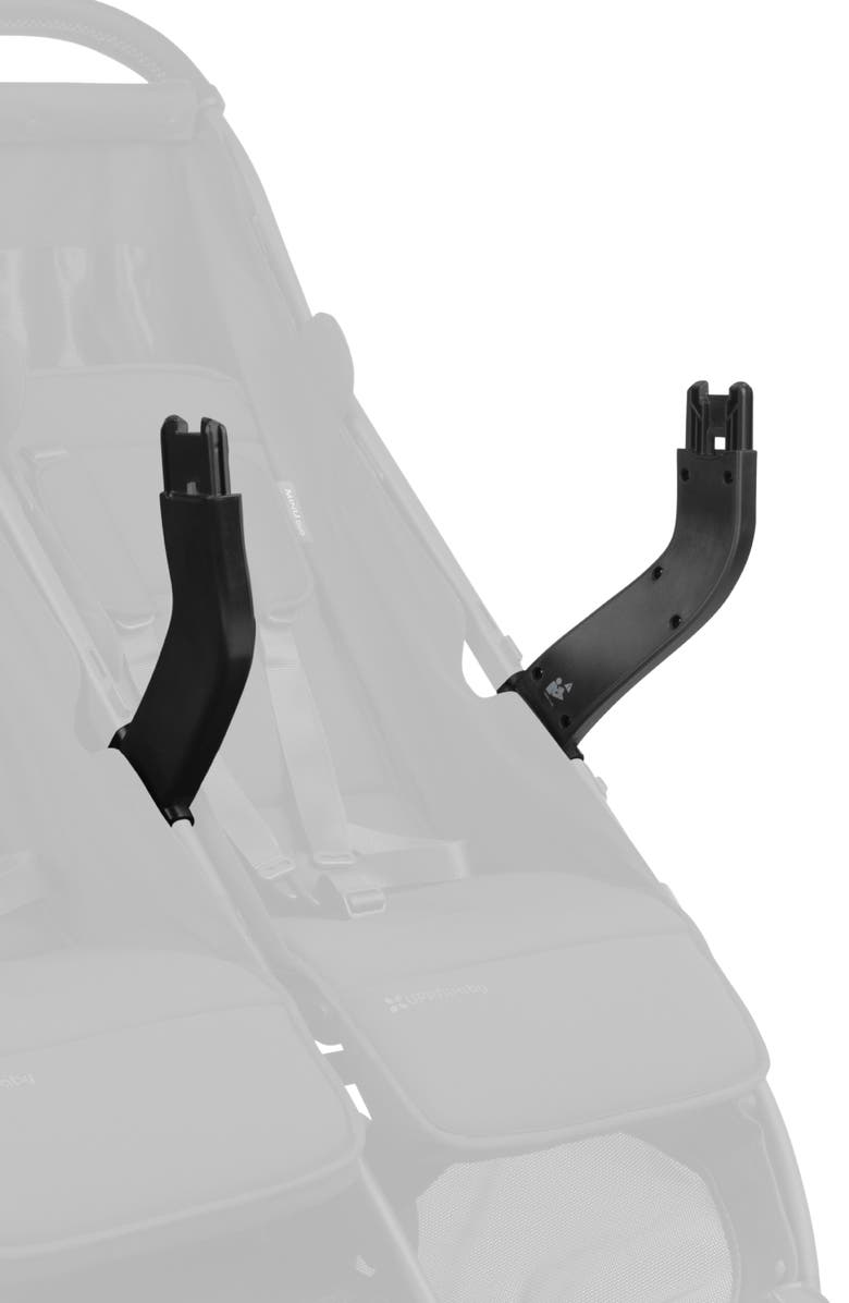 UPPAbaby Adapters for Minu Duo, Alternate, color, Black