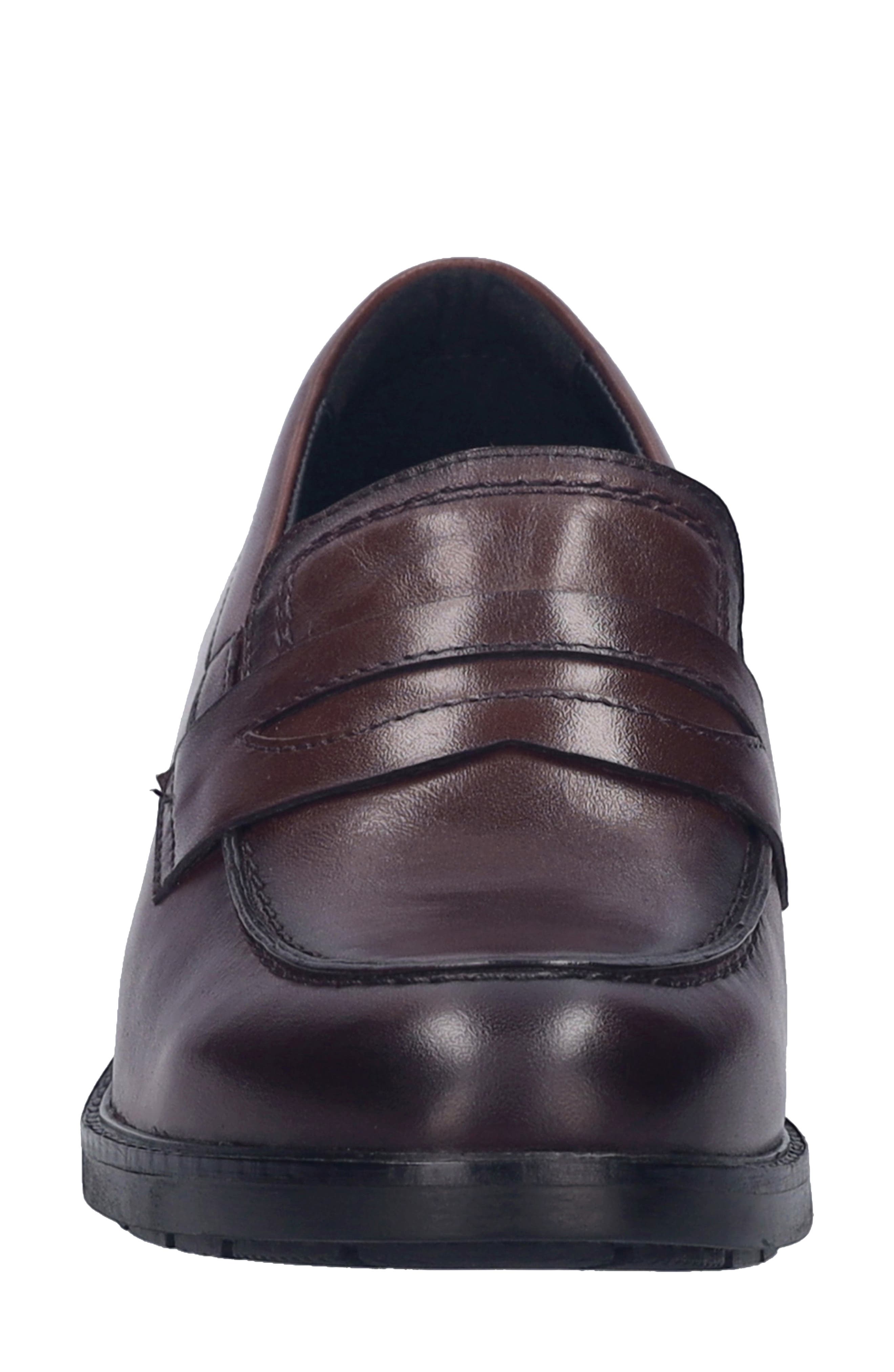 Kate 02 Penny Loafer, Alternate, color, BORDO