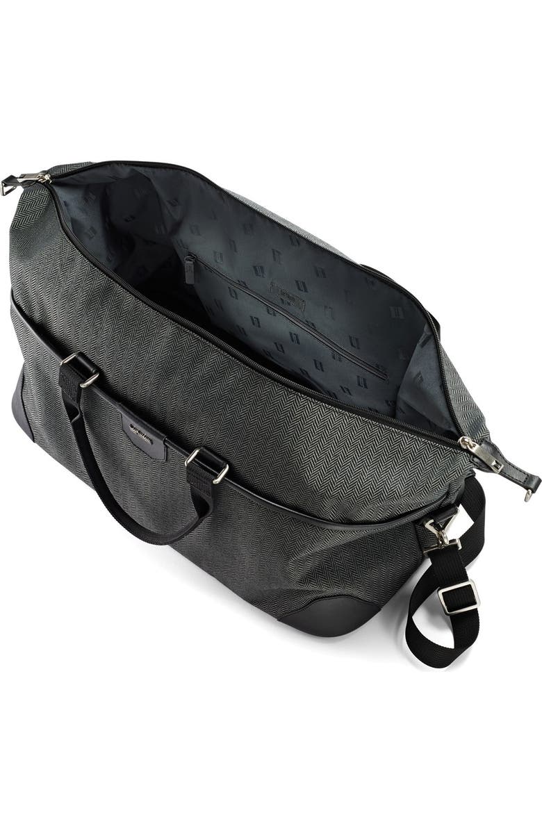 Hartmann 'Luxe' Herringbone Weekend Duffel, Alternate, color,