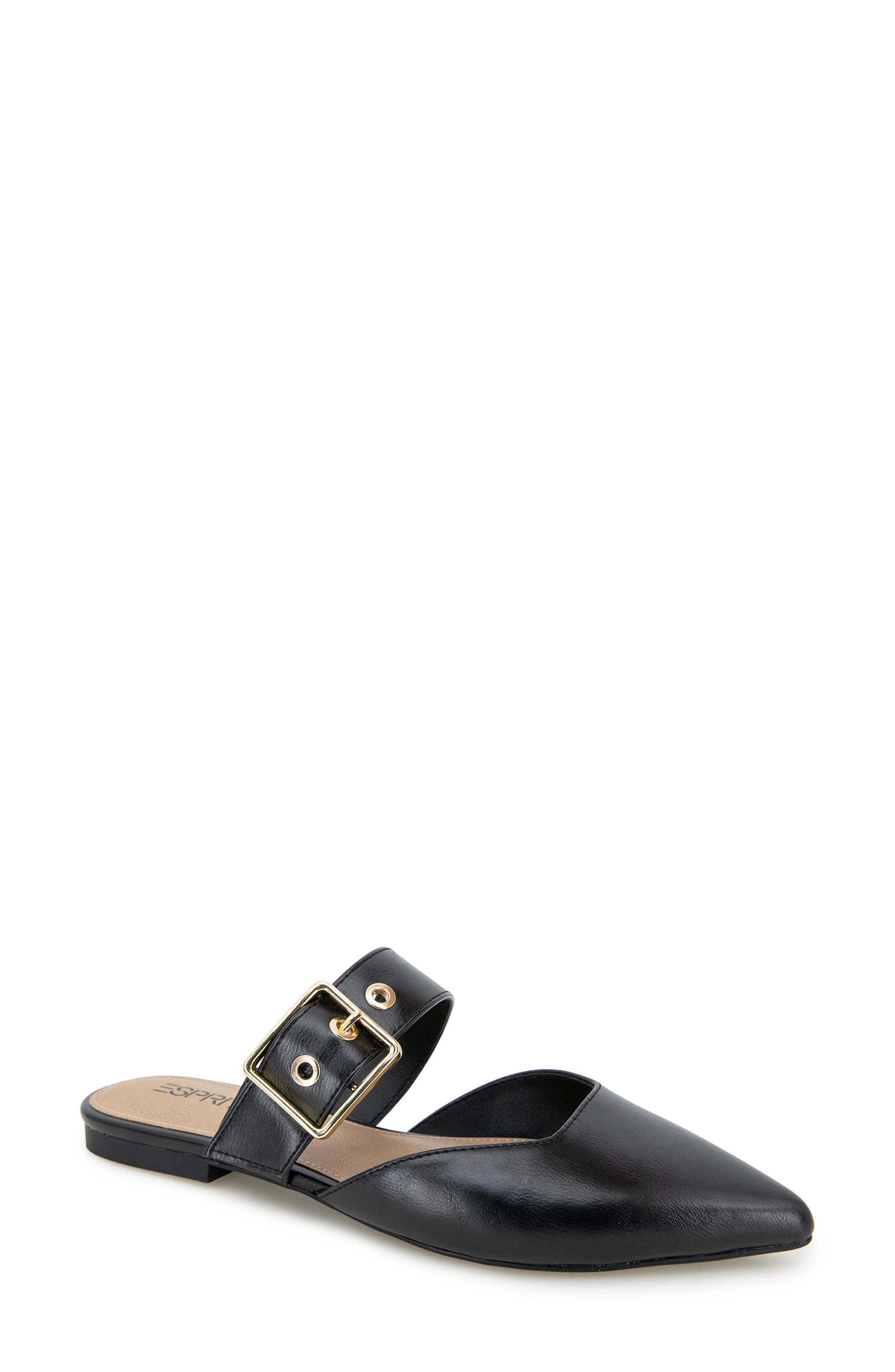 Esprit Alaina Buckle Strap Mule, Main, color, 