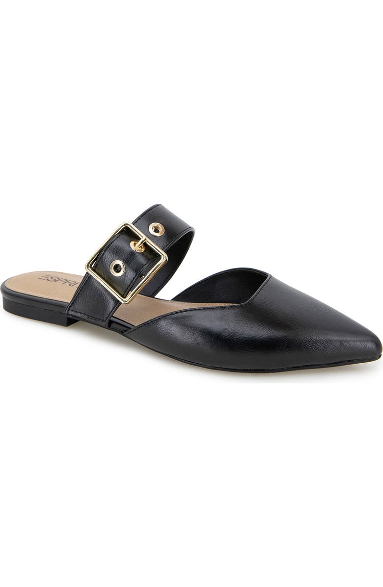 Esprit Alaina Buckle Strap Mule, Main, color,