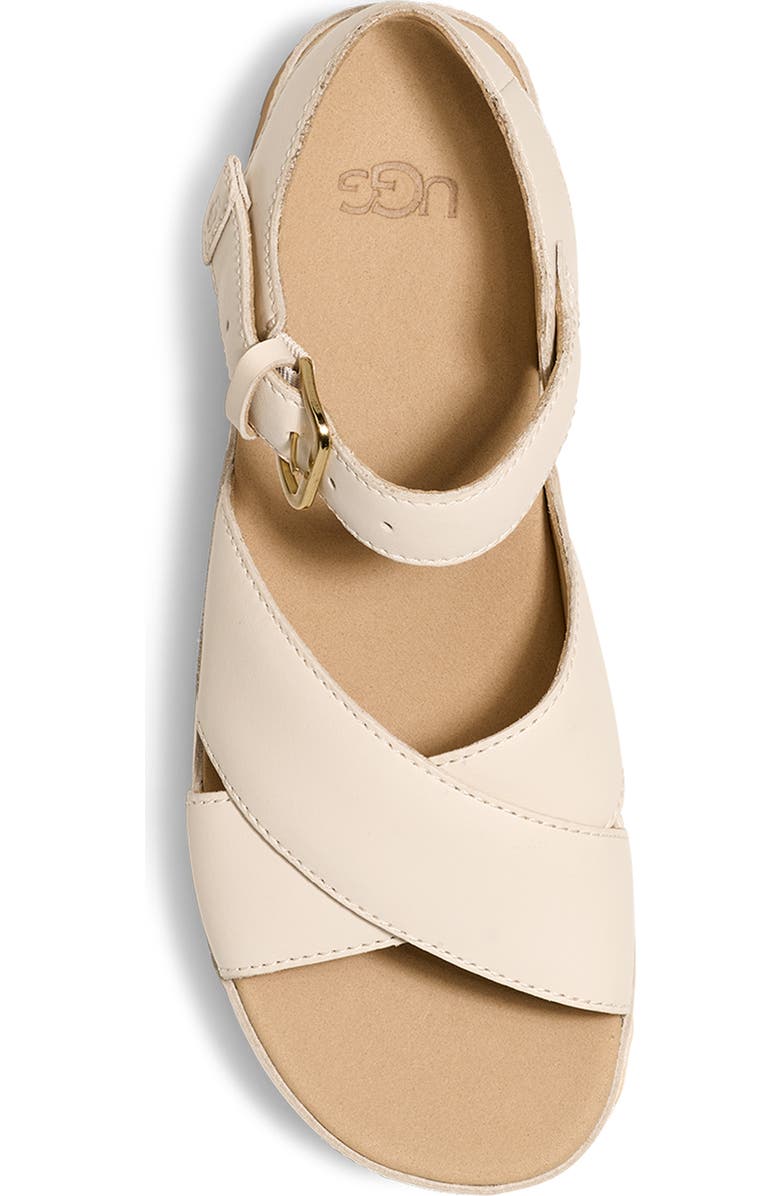 UGG<sup>®</sup> Aubrey Ankle Strap Platform Sandal, Alternate, color, Jasmine