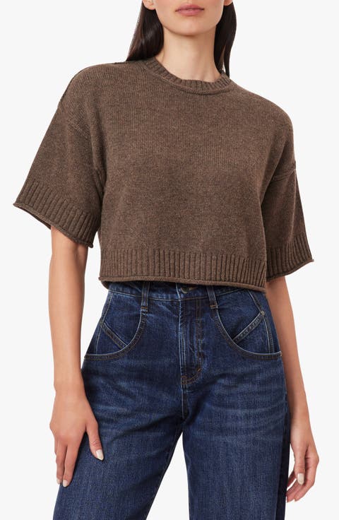 Crewneck Crop Sweater