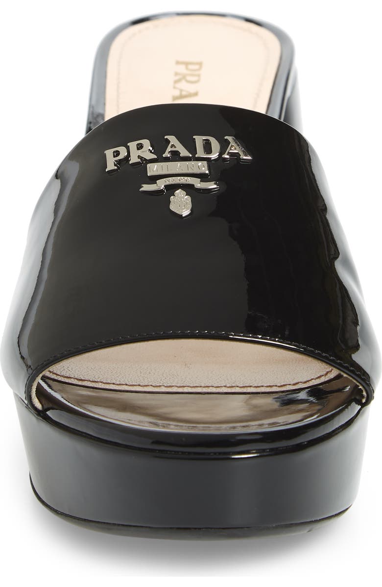 Prada Platform Slide Sandal, Alternate, color,