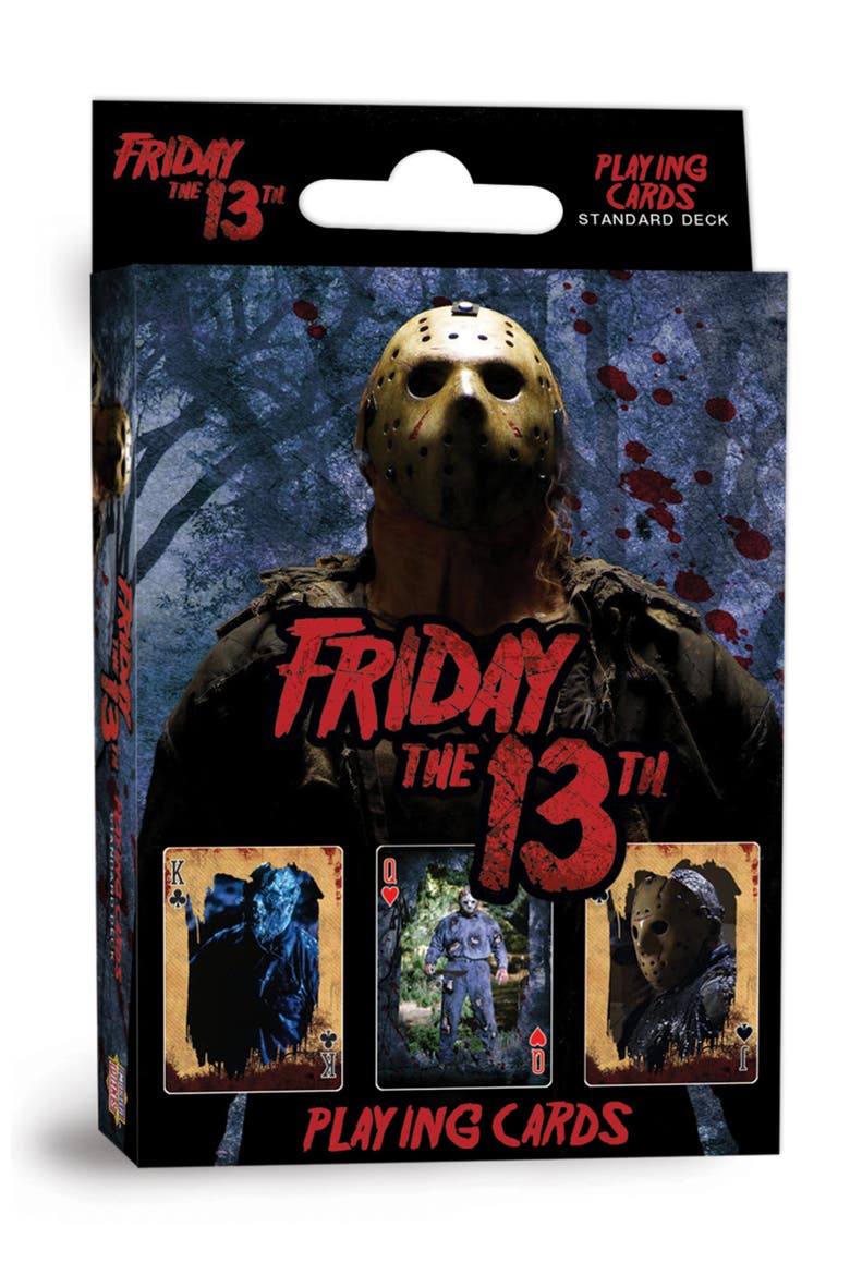 Friday the 13th Playing Cards, Main, color, Multicolor