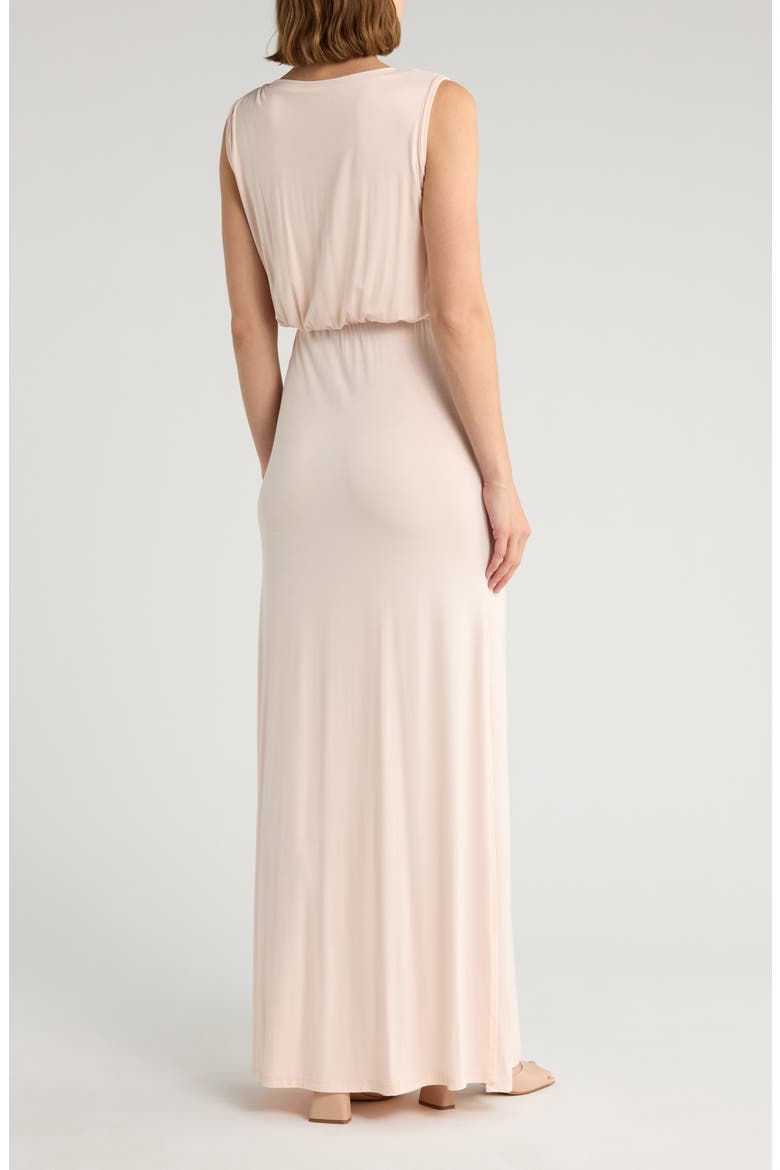Sleeveless Maxi Dress, Alternate, color, LINEN