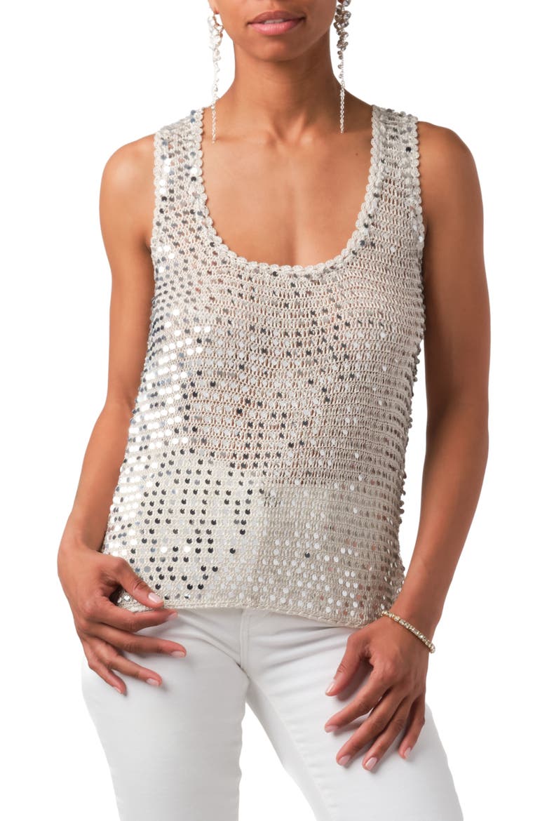 Lucia Top, Alternate, color, White