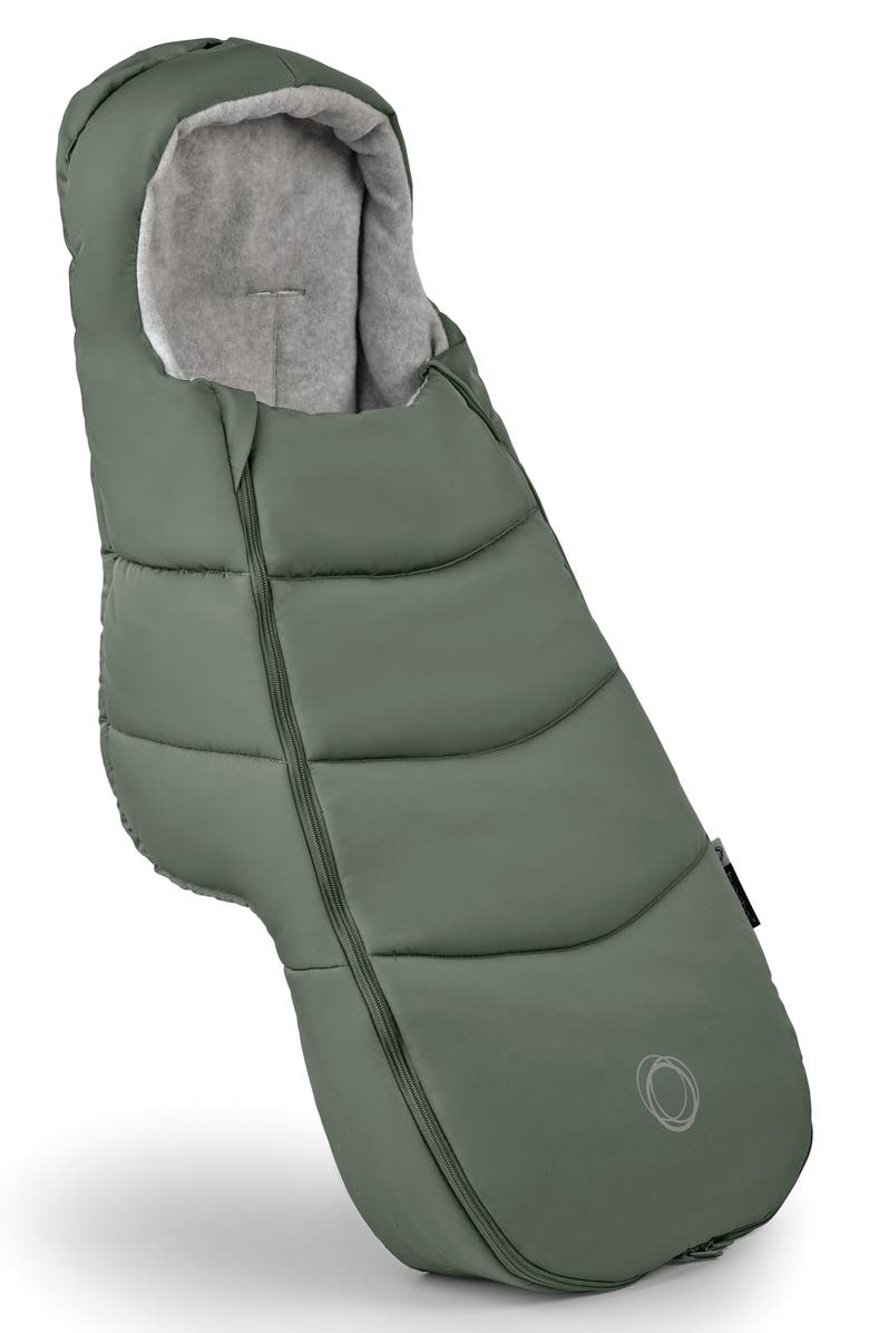 Bugaboo Water Repellent Stroller Footmuff, Alternate, color, Forest Green