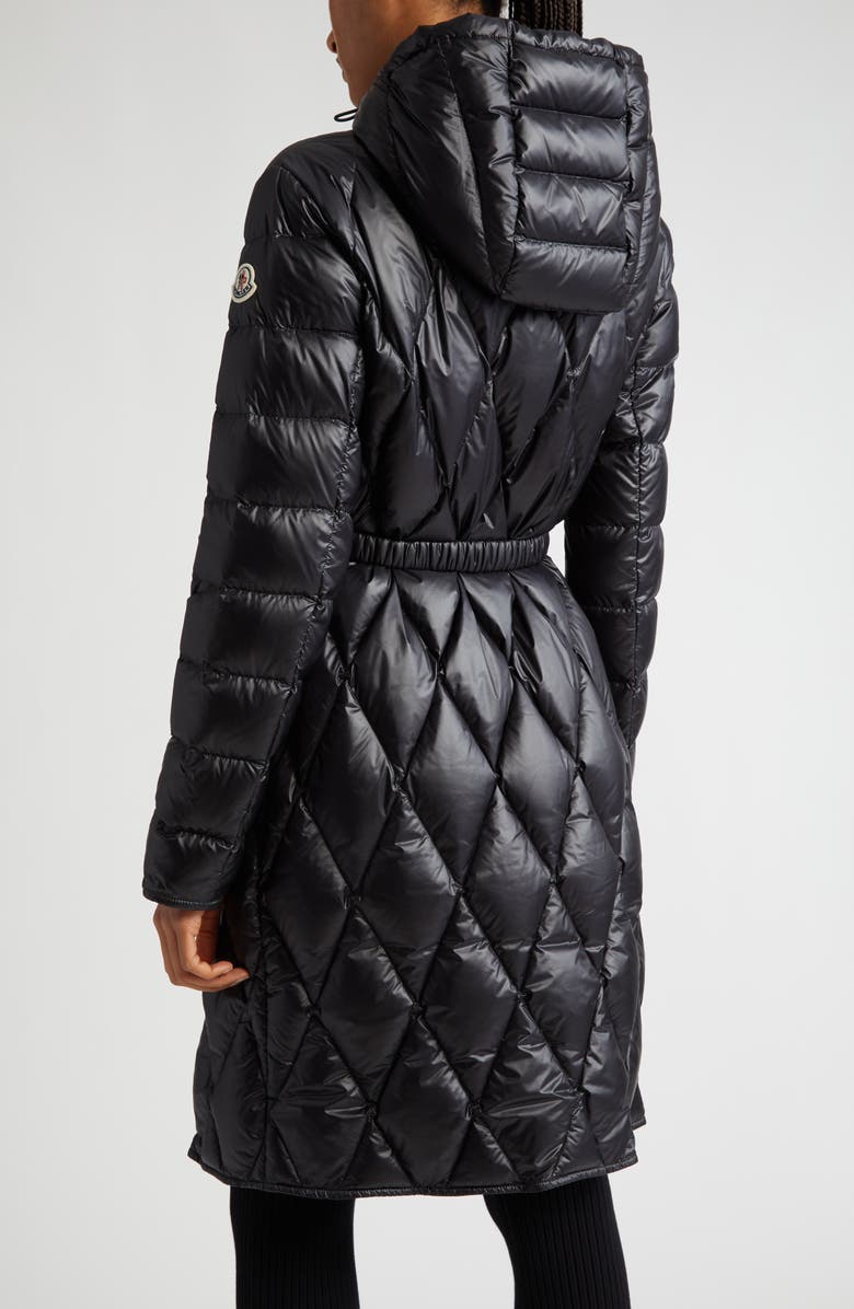 Moncler Serilong Recycled Nylon Long Coat, Alternate, color, 