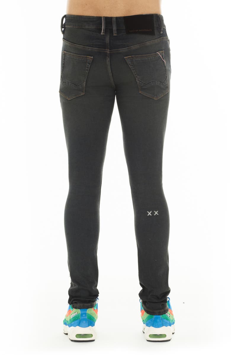 Cult of Individuality Punk Super Skinny 602 Jeans, Alternate, color, 
