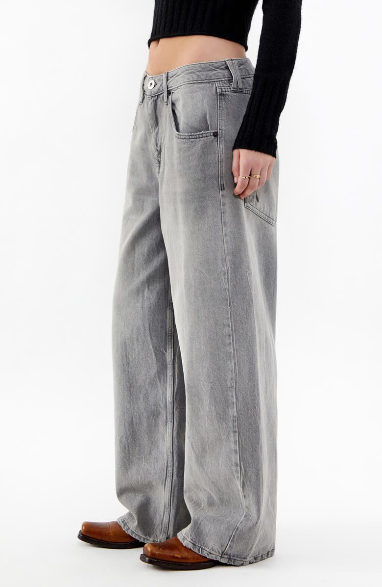 BDG Urban Outfitters Jaya Baggy Low Rise Wide Leg Jeans, Alternate, color, 