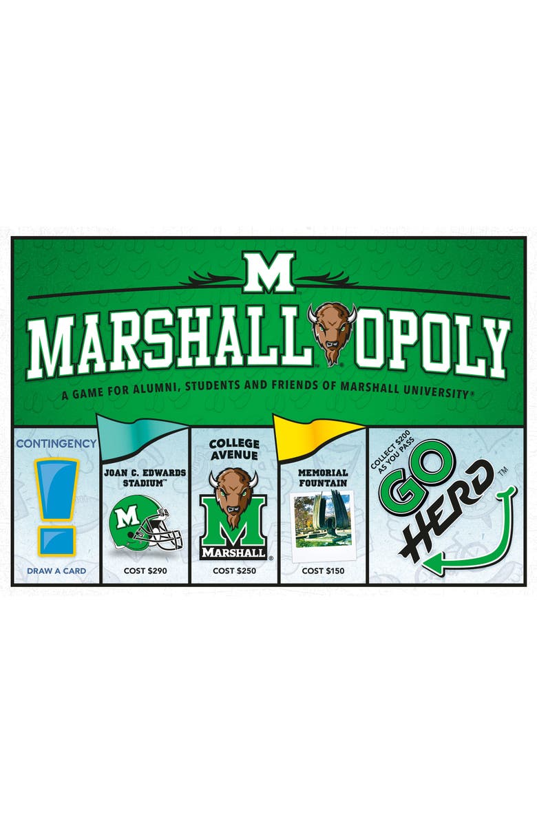 Late for the Sky University Marshallopoly Monopoly Board Game, Main, color,