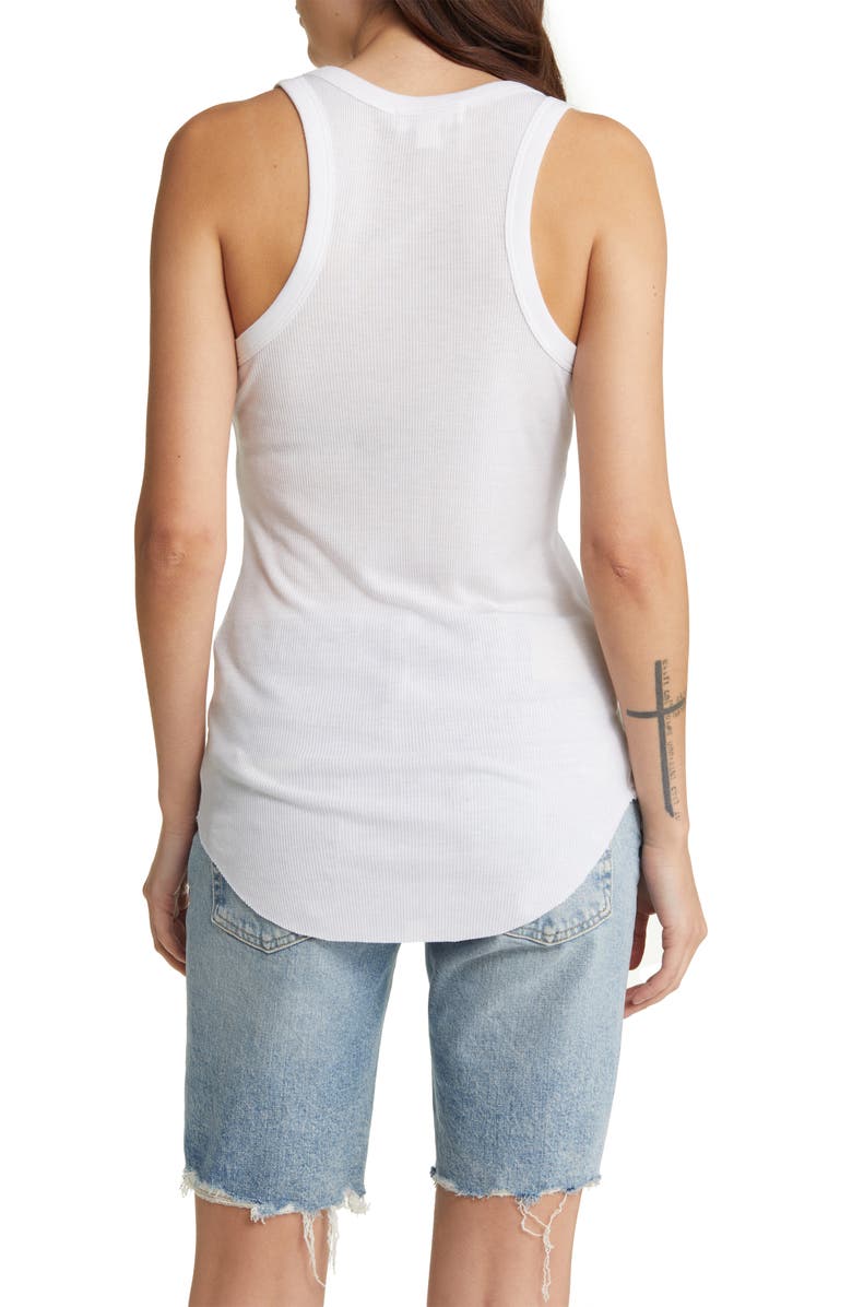 Treasure & Bond Ribbed Racerback Tank, Alternate, color, 