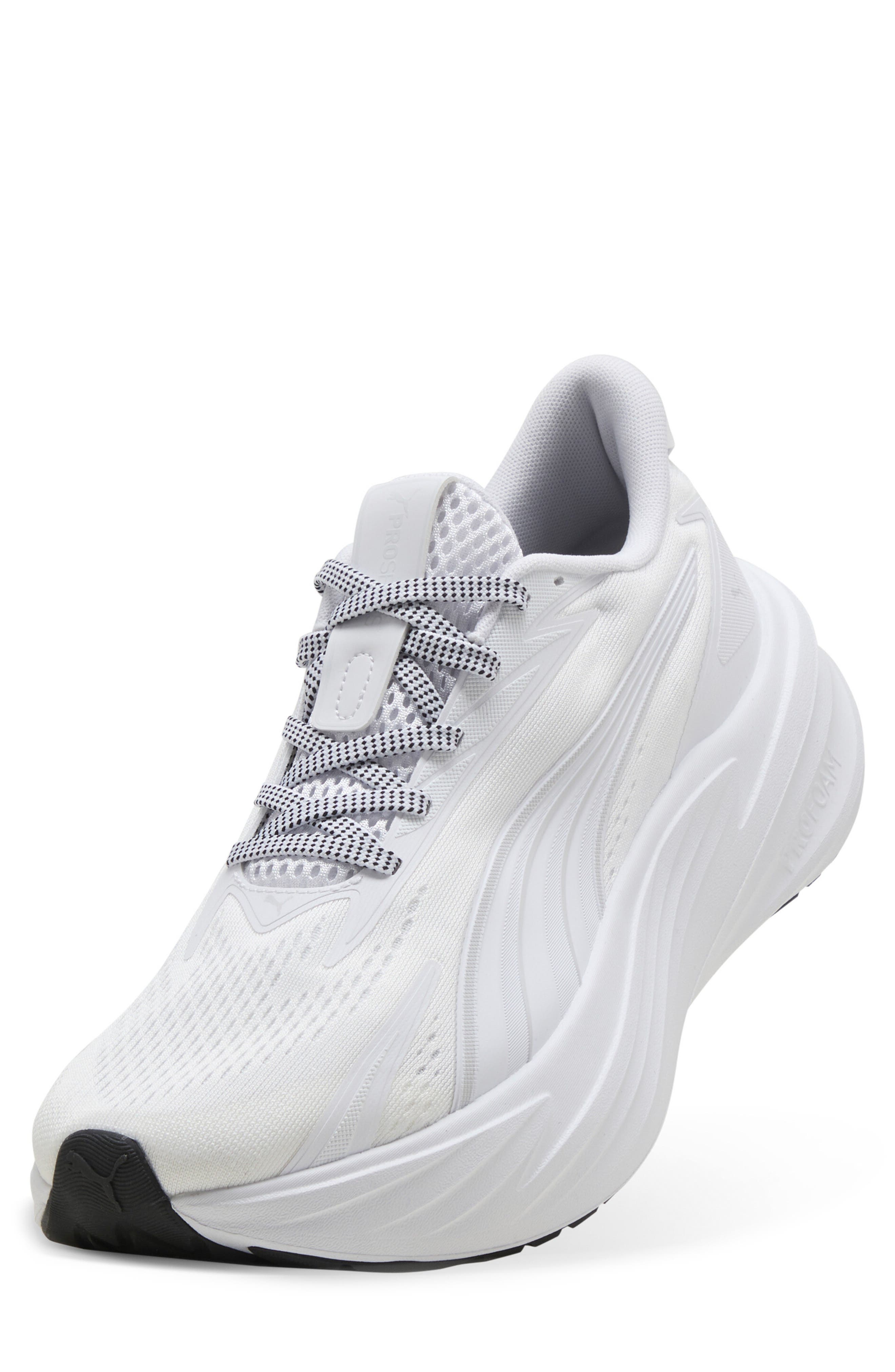 Maxima Pro Running Shoe, Alternate, color, PUMA WHITE/ FEATHER GRAY