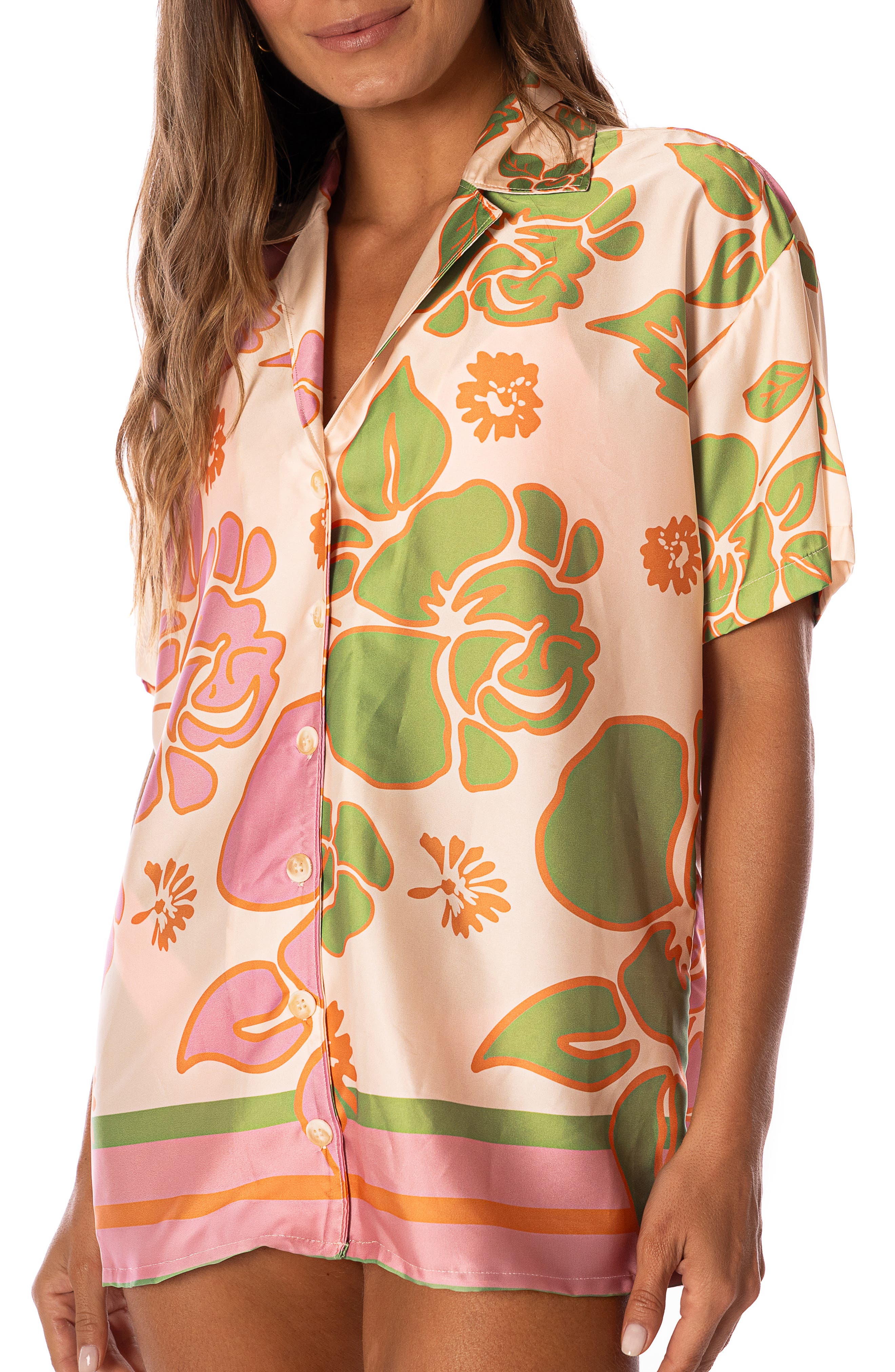 selected BEIGE FLORAL