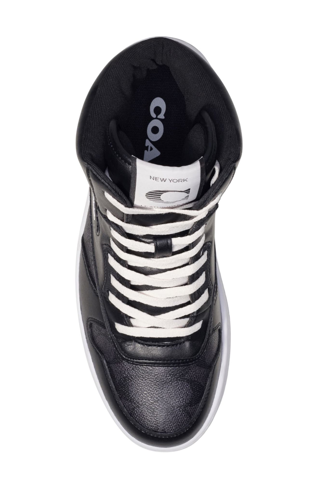 COACH C202 High Top Sneaker, Alternate, color, 