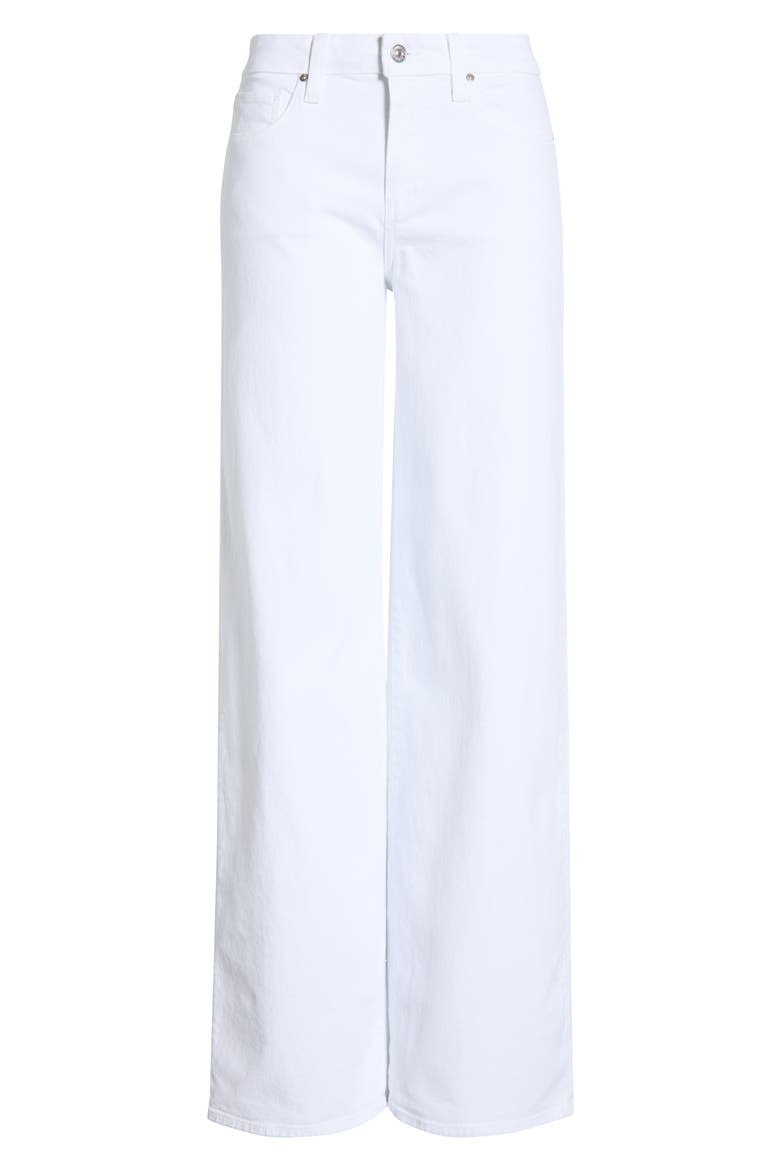 Tatum Wide Leg Jeans, Alternate, color, CRISP WHITE