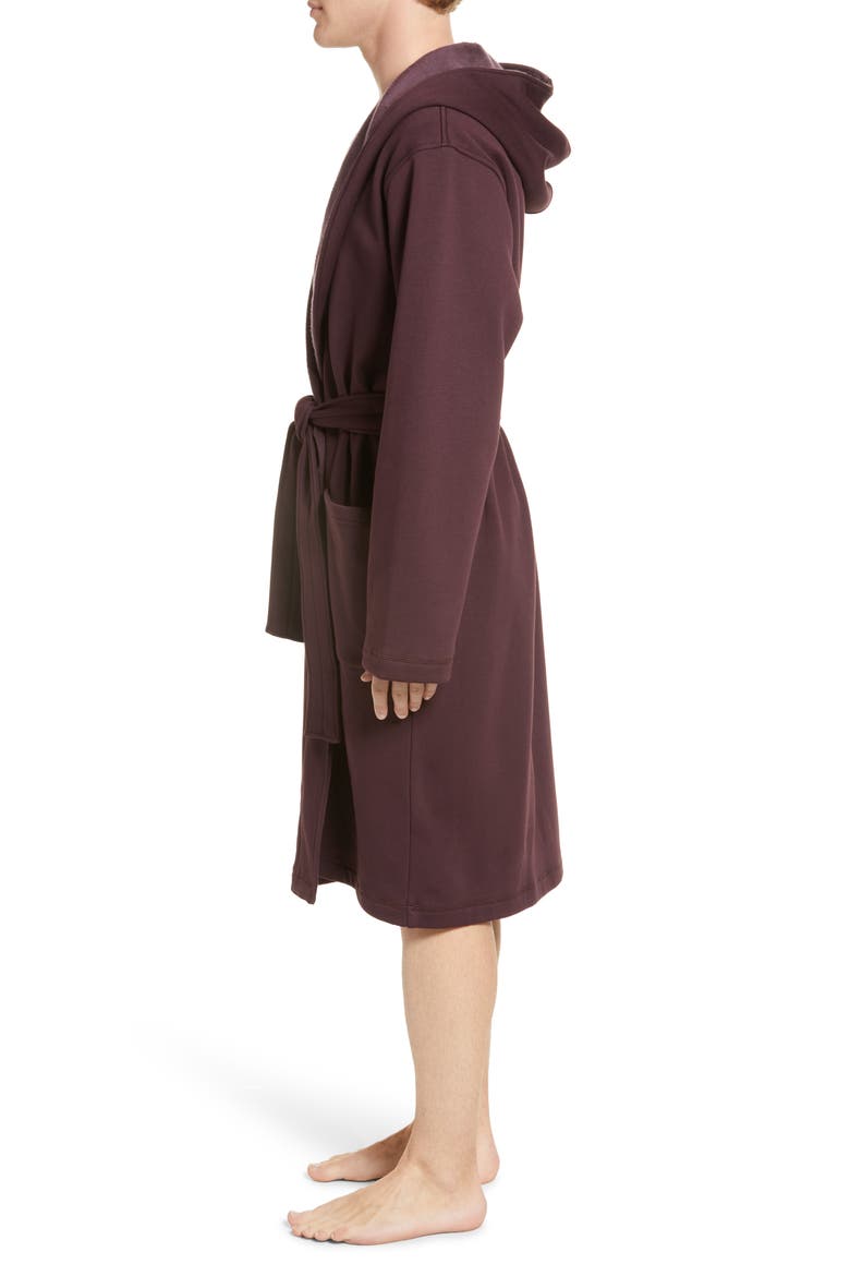 'Brunswick' Robe, Alternate, color, DEEP BURGUNDY