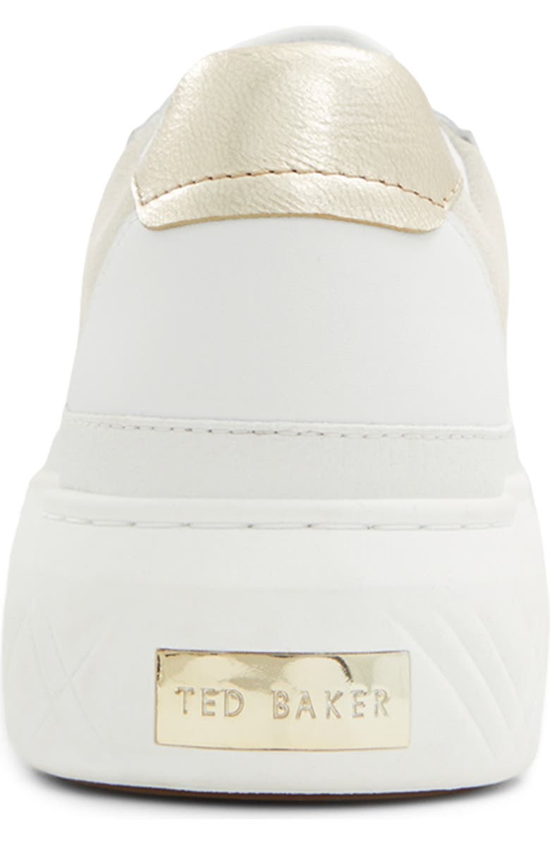 Ted Baker London Adison Platform Sneaker, Alternate, color, White