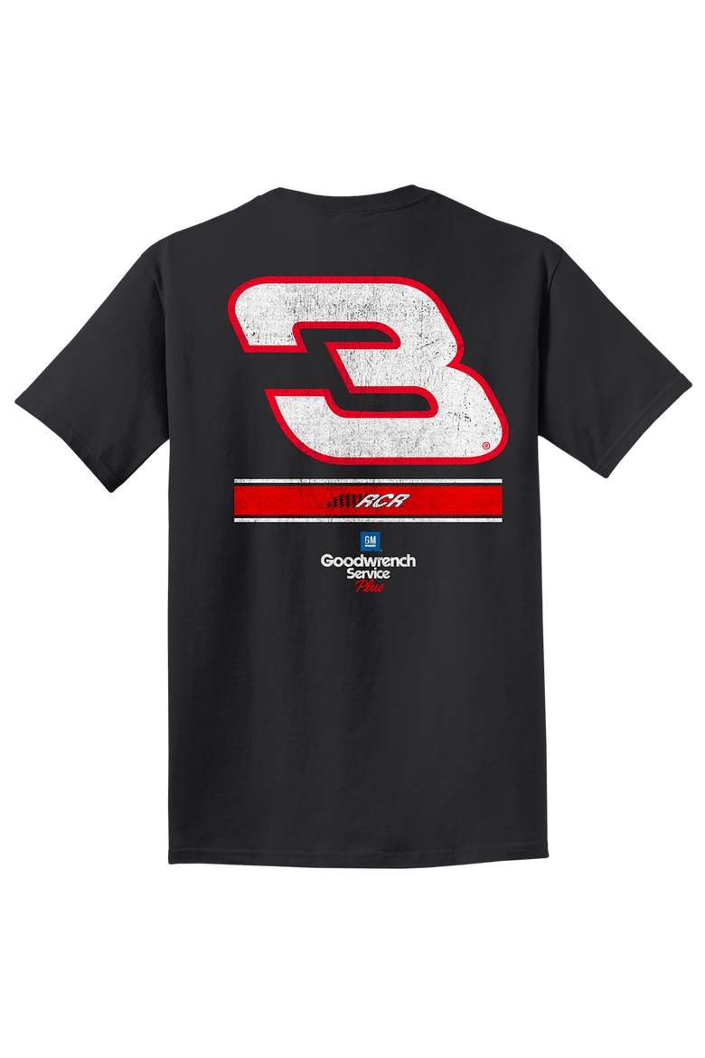 Men's Richard Childress Racing Team Collection  Black Richard Childress Racing #3 GM Goodwrench Service Plus T-Shirt, Alternate, color, Black