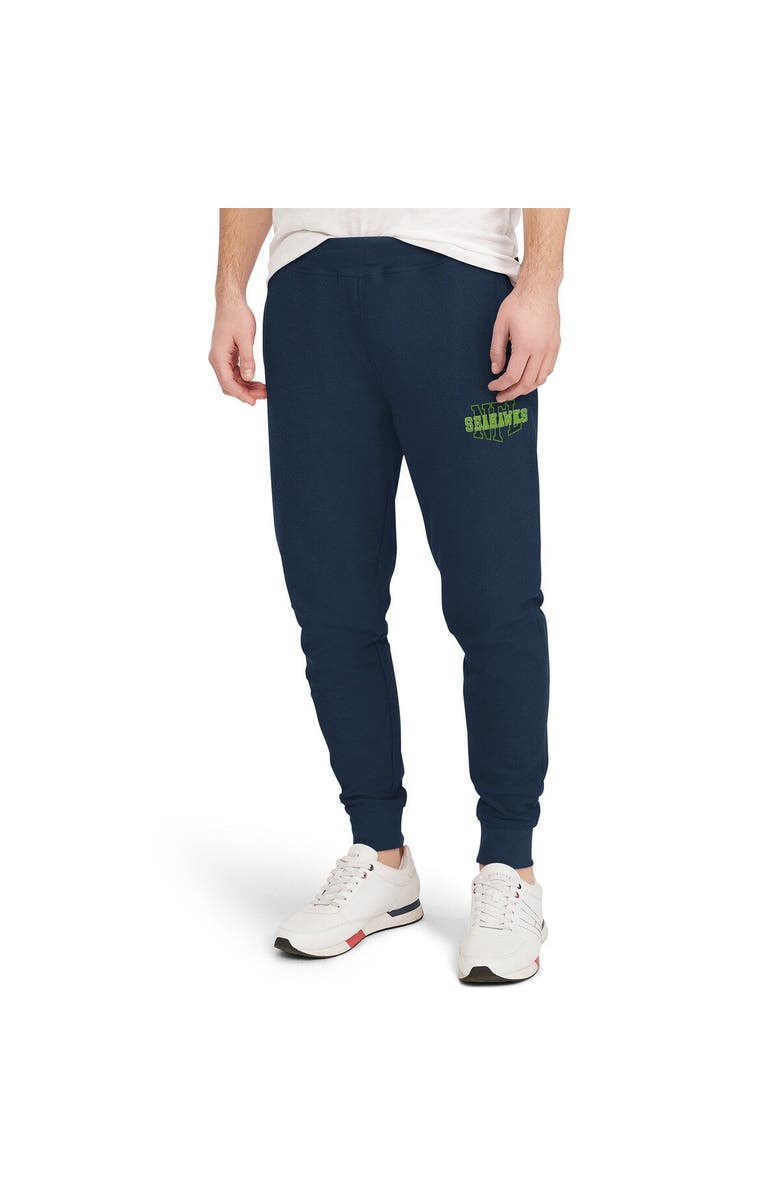 Tommy Hilfiger Men's Tommy Hilfiger College Navy Seattle Seahawks Mason Jogger Pants, Main, color, Navy
