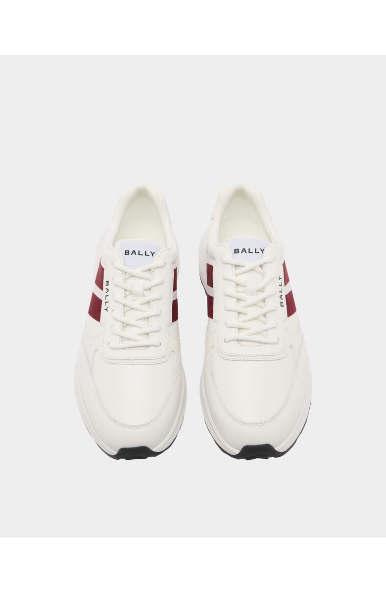 Bally Sylen Sneaker in Leather, Alternate, color, White