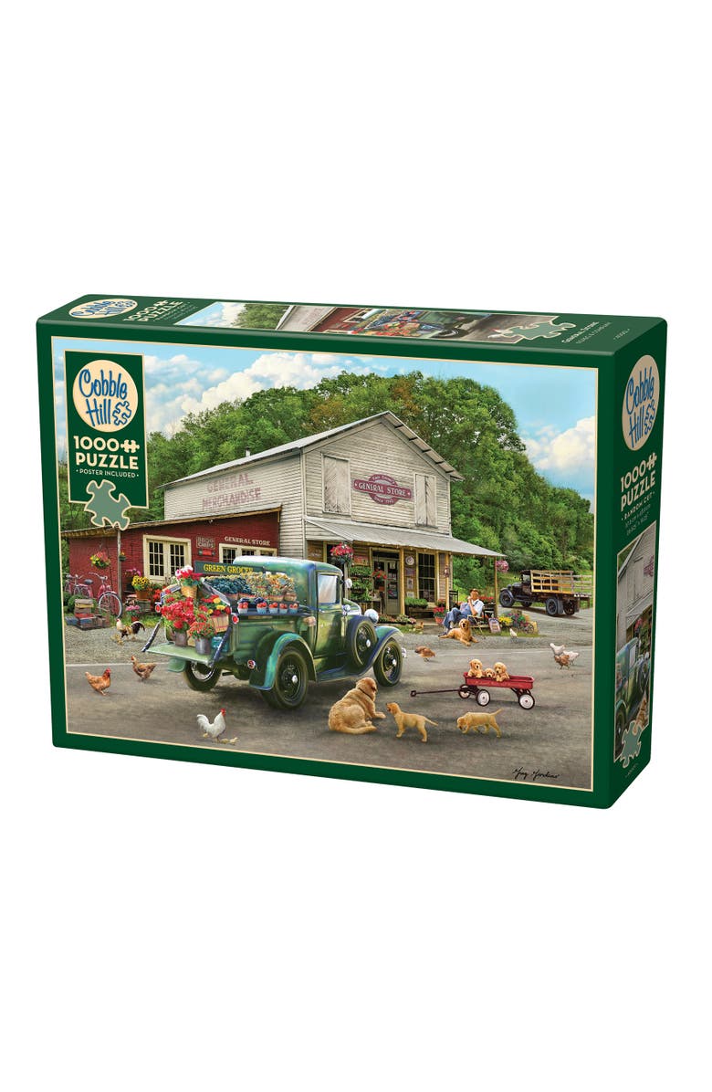 Cobble Hill General Store 1000 Piece Puzzle, Main, color, Multicolored