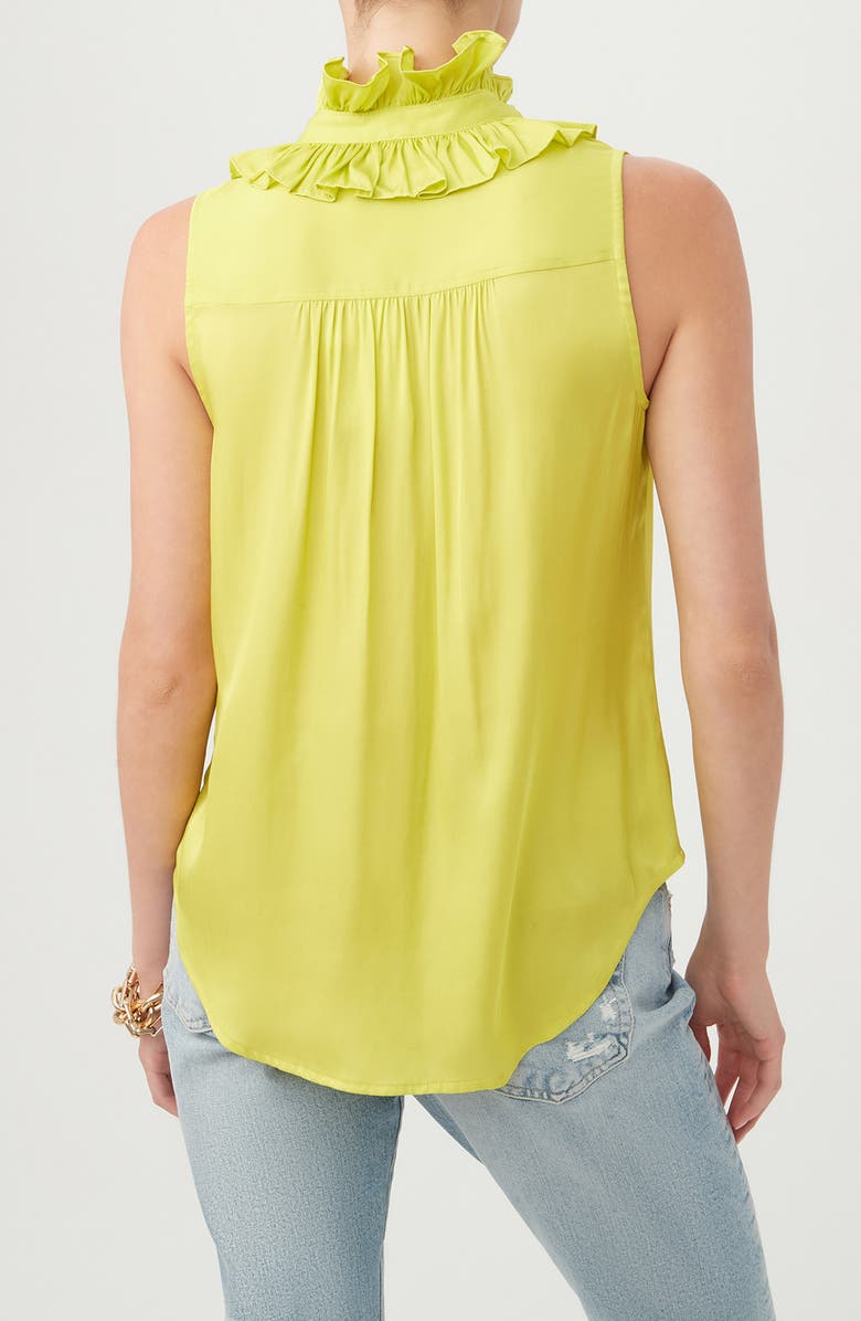 Trina Turk Cinzia Sleeveless Button-Up Shirt, Alternate, color, 