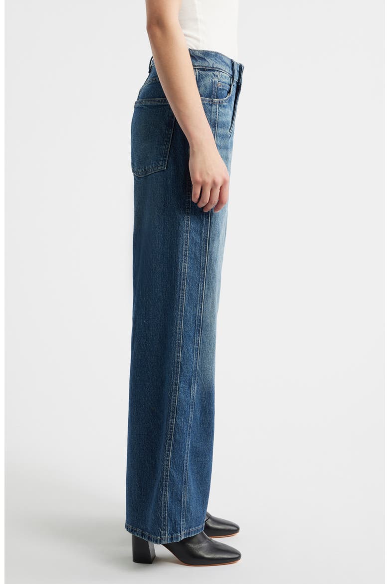 High Waist Wide Leg Jeans, Alternate, color, SCENIC ROUTE