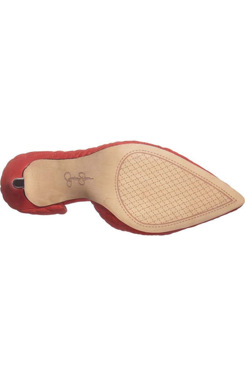 Jessica Simpson 'Caldas' Quilted Leather Pump, Alternate, color,