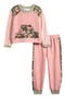 Kids' Mixed Print Top & Joggers Set