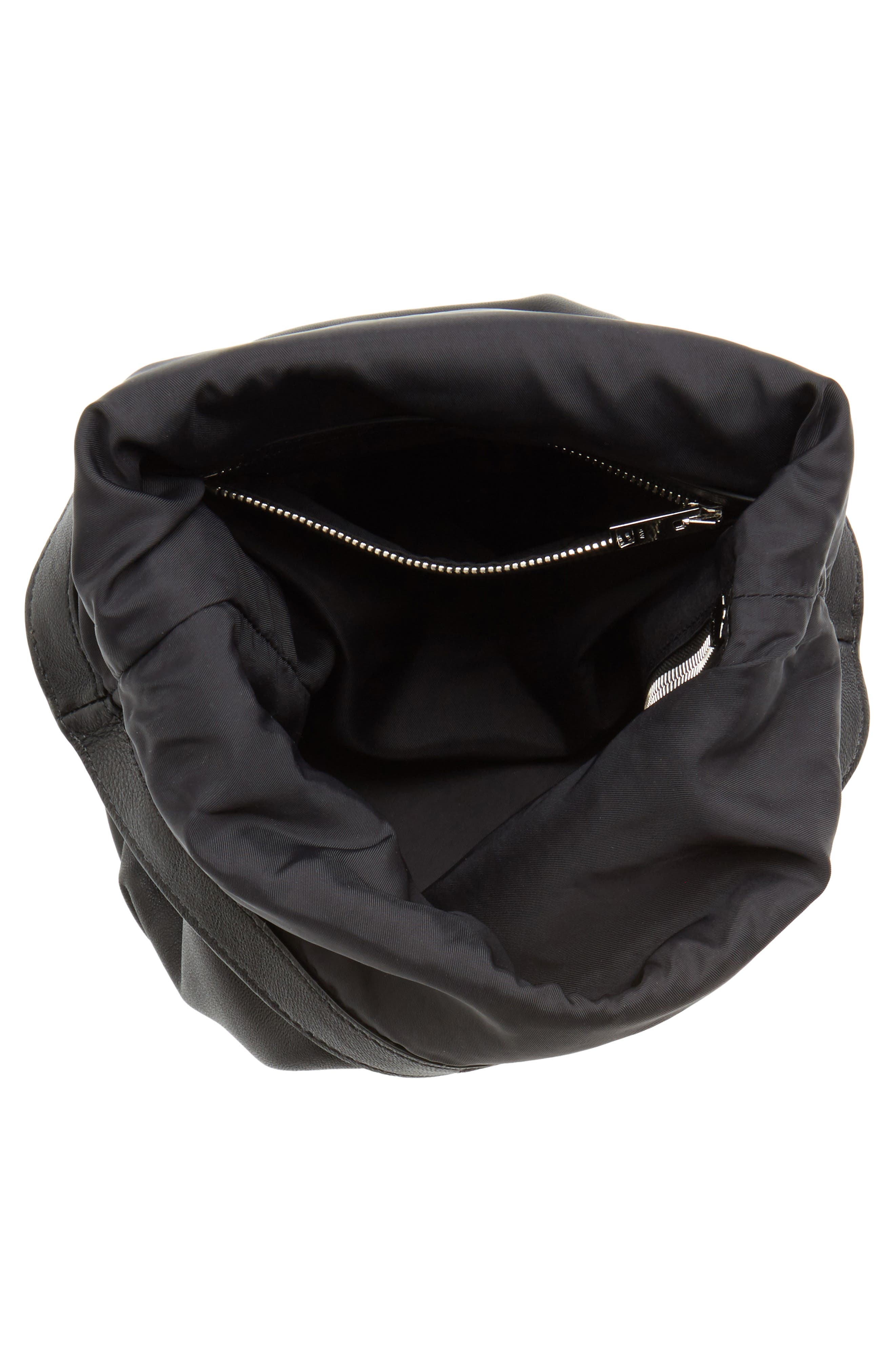 Alexander Wang Attica Leather Bucket Bag, Alternate, color, 