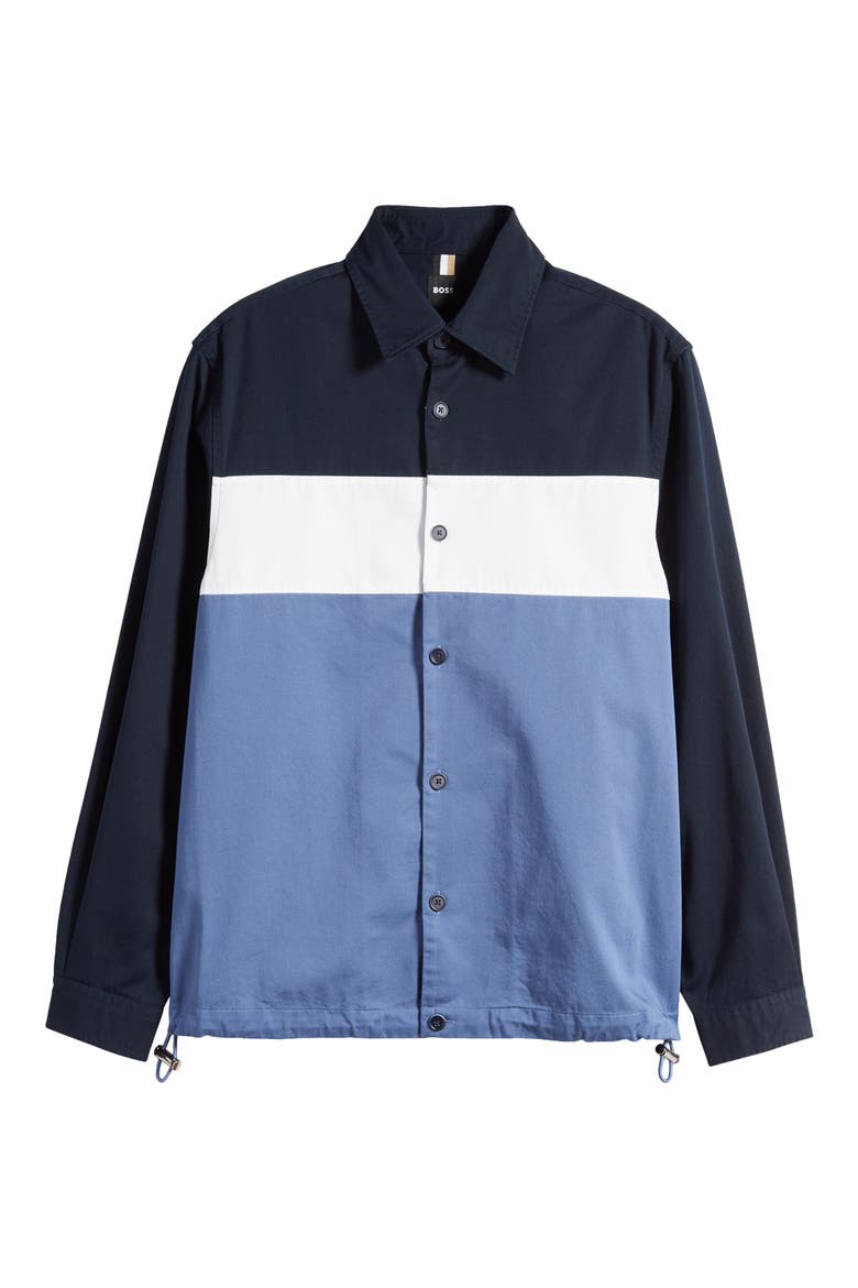Olson Cotton Jacket, Main, color, OPEN BLUE