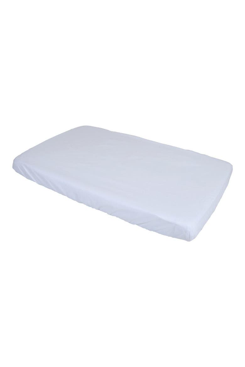 Standard Compact Crib Sheet - White  - Set of 4, Alternate, color, White