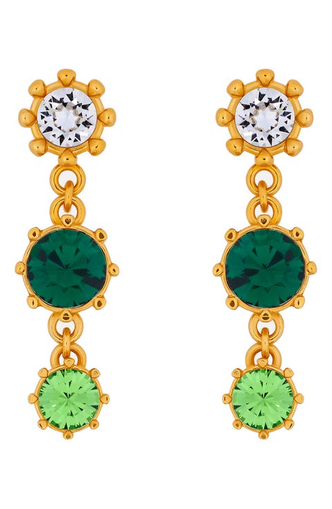 Crystal Drop Earrings