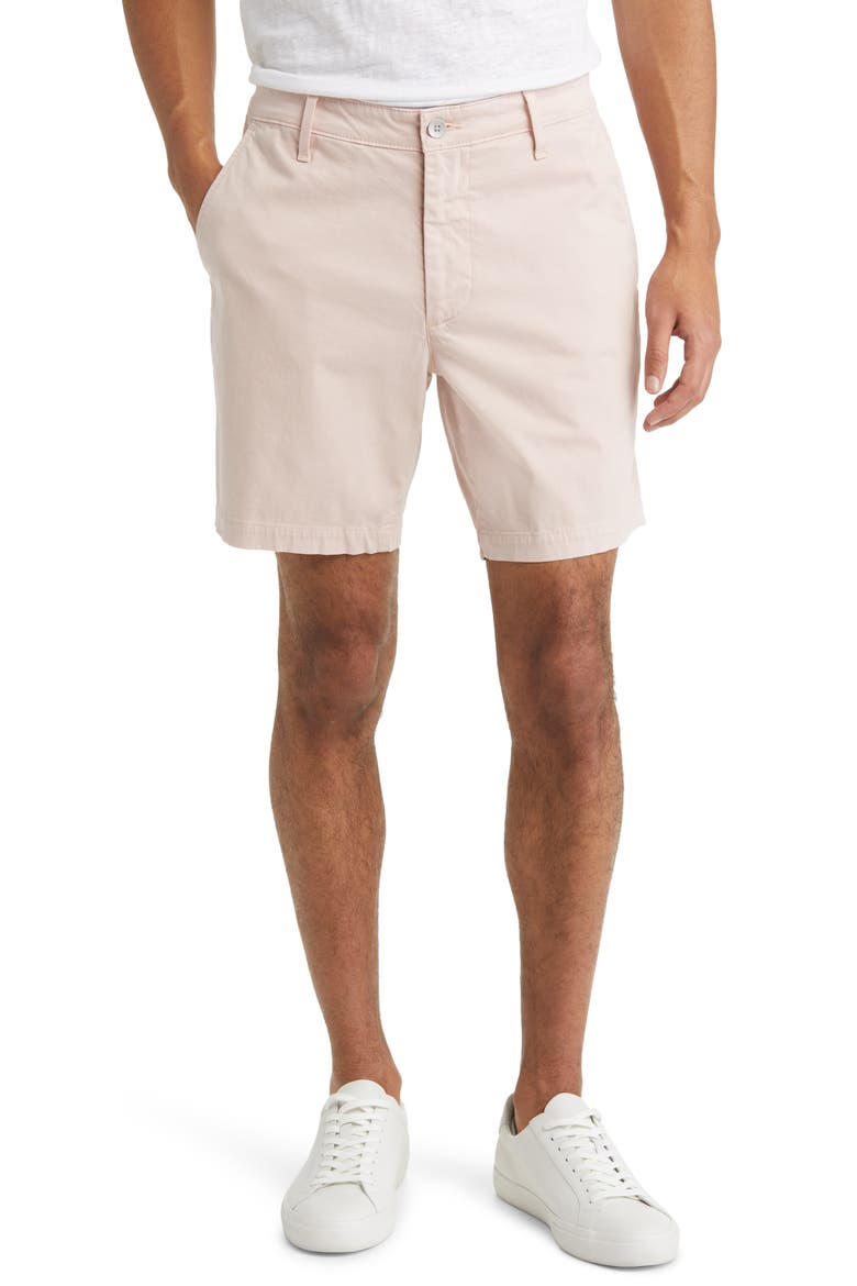Cipher 7-Inch Chino Shorts, Main, color, VINTAGE PINK