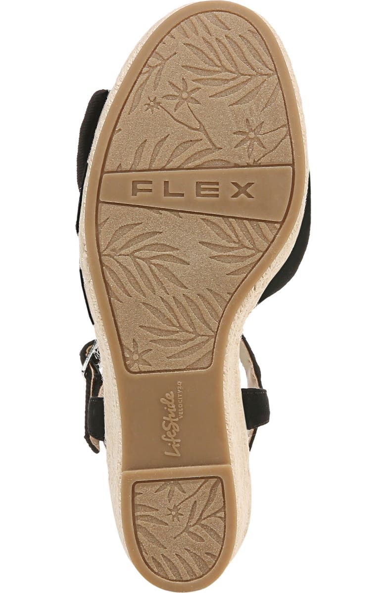 LifeStride Tahlia Wedge, Alternate, color, Black